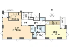 【大阪府/大阪市中央区南本町】アーバンライフ御堂筋本町タワー 間取り図