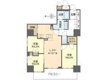 【大阪府/大阪市中央区松屋町】シャリエ松屋町タワーレジデンス 間取り図