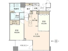 【大阪府/大阪市北区樋之口町】シティタワー大阪天満 間取り図