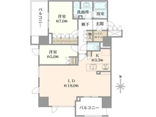 【大阪府/大阪市北区中崎西】プレミスト梅田ノース 間取り図
