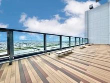 【大阪府/大阪市北区豊崎】ブランズタワー梅田North 共用部：スカイバルコニー