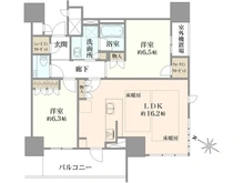 【大阪府/大阪市北区中津】ザ・パークハウス大阪梅田タワー 間取り図