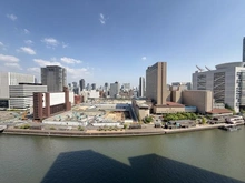 【大阪府/大阪市福島区福島】シエリアタワー中之島 眺望：リビング南東方面