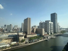 【大阪府/大阪市福島区福島】シエリアタワー中之島 眺望：リビング南方面