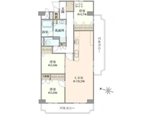 【大阪府/大阪市北区本庄東】ローレルハイツ大淀 1号棟 間取り図