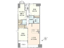 【大阪府/大阪市中央区南船場】イトーピア長堀橋シエル・クレール 間取り図