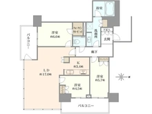 【大阪府/大阪市北区大淀南】グランドメゾン新梅田タワー THE CLUB RESIDENCE 間取り図