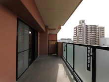 【大阪府/大阪市城東区諏訪】ファミール深江橋デュオ バルコニー
