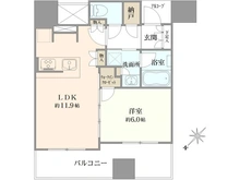 【大阪府/大阪市福島区福島】シエリアタワー中之島 間取り図