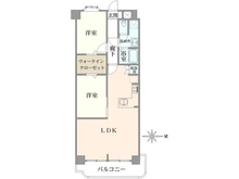 【大阪府/大阪市中央区農人橋】メロディーハイム東船場 間取り図