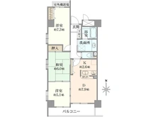 【大阪府/大阪市中央区島之内】ファミール心斎橋EAST 間取り図