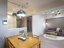 【大阪府/大阪市西区南堀江】四ツ橋セントラルハイツ リビング・ダイニング：※家具・調度品は販売価格に含まれておりません
