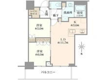 【大阪府/大阪市北区大淀南】グランドメゾン新梅田タワーTHE CLUB RESIDENCE 間取り図