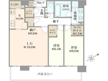 【大阪府/大阪市北区中之島】ザ・パークハウス中之島タワー 間取り図