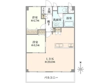 【大阪府/大阪市都島区中野町】カーサー弥生 間取り図