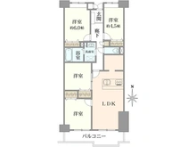 【大阪府/大阪市都島区友渕町】ベルパークシティ　 C棟 間取り図