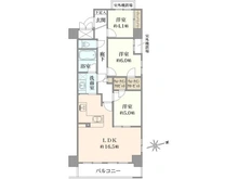 【大阪府/大阪市中央区谷町】ロイヤル谷町 間取り図
