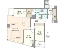 【大阪府/大阪市福島区福島】ザ・タワー大阪 間取り図