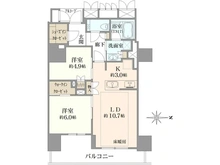 【大阪府/大阪市中央区久太郎町】ジオタワー堺筋本町 間取り図