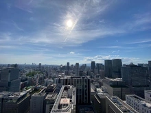 【大阪府/大阪市中央区伏見町】淀屋橋アップルタワーレジデンス　43階 眺望：西側バルコニーから