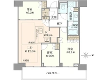 【大阪府/大阪市北区大淀南】グランドメゾン新梅田タワーTHE CLUB RESIDENCE 間取り図