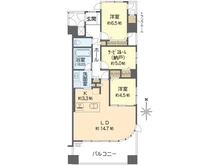 【大阪府/大阪市西区立売堀】ディークラディア本町West 間取り図
