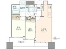 【大阪府/大阪市中央区安土町】シティタワー大阪本町 間取り図