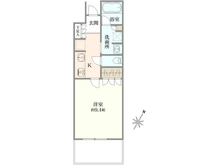 【大阪府/大阪市北区茶屋町】ジオグランデ梅田 間取り図