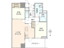 【大阪府/大阪市北区樋之口町】シティタワー大阪天満 間取り図