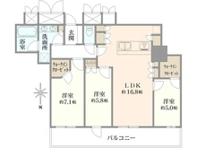 【大阪府/大阪市中央区北浜】北浜ミッドタワー 間取り図