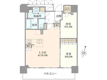 【大阪府/大阪市中央区久太郎町】ローレルタワー堺筋本町 間取り図