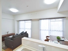 【大阪府/大阪市此花区伝法】キングマンション此花II リビング・ダイニング：※家具・調度品等は販売価格に含まれておりません