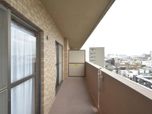 【大阪府/大阪市此花区伝法】キングマンション此花II バルコニー
