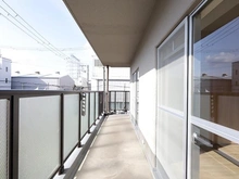 【大阪府/大阪市西淀川区歌島】オリーブハイツ姫島 バルコニー