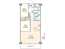 【大阪府/大阪市西淀川区佃】ユニハイム千船 2号棟 間取り図