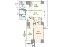 【大阪府/大阪市北区豊崎】レジデンス梅田ローレルタワー 間取り図