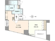 【大阪府/大阪市西区京町堀】リーガル四ツ橋筋 間取り図
