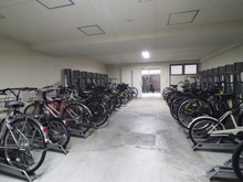 【大阪府/大阪市中央区淡路町】サンマイン北浜 駐輪場