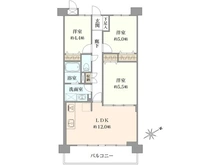 【大阪府/大阪市西淀川区出来島】リバーサイドコープ出来島 間取り図