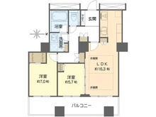 【大阪府/大阪市北区鶴野町】ザ・梅田タワー 間取り図