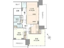 【大阪府/大阪市北区大深町】グラングリーン大阪　THE NORTH RESIDENCE 間取り図