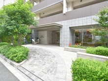 【大阪府/大阪市北区同心】クレヴィア扇町公園 アプローチ
