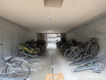 【大阪府/大阪市北区本庄西】セレッソコート梅田リーベンシティ 駐輪場