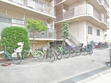 【大阪府/大阪市北区本庄西】大淀セントポリア 駐輪場