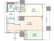 【大阪府/大阪市北区鶴野町】ザ・梅田タワー 間取り図