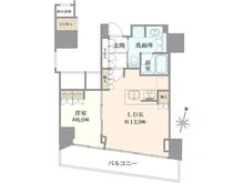【大阪府/大阪市北区堂島】ブリリアタワー堂島 間取り図