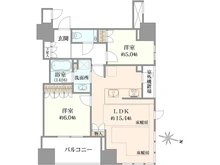 【大阪府/大阪市北区中津】ザ・パークハウス大阪梅田タワー 間取り図