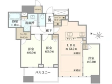 【大阪府/大阪市北区本庄西】シティタワー梅田東 間取り図