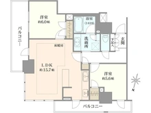 【大阪府/大阪市北区本庄東】アデニウムタワー梅田イーストスクエア 間取り図