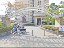 【大阪府/大阪市鶴見区今津南】シャトー・サンパークスクエア アプローチ